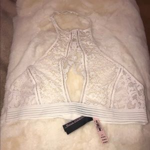 NWT! Victoria’s Secret Lace Halter Bralette
